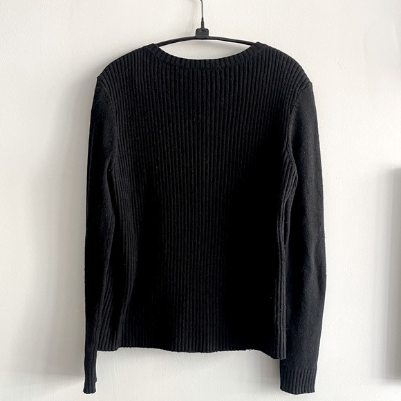 The Kooples Faux Fur Cardigan Zip Jacket - Picture 4 of 5